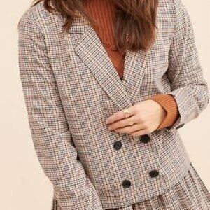 Anthropologie Just Female Tessa Blazer